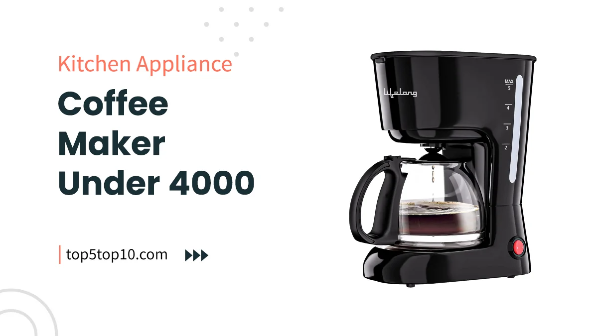 coffee maker under 4000