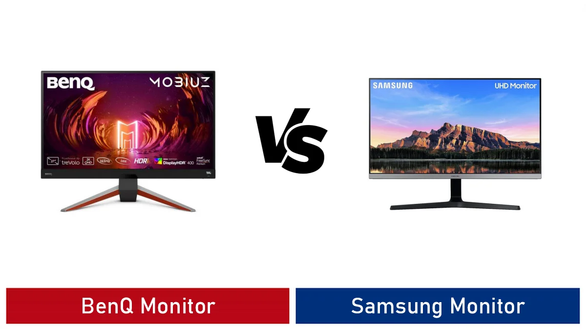 benq vs samsung monitor
