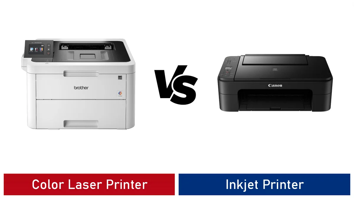 color laser printer vs inkjet