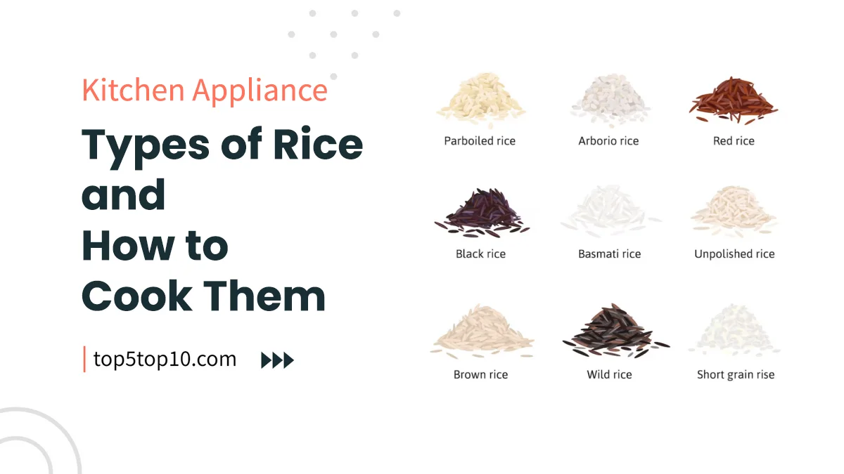 different types of rice and how to cook them