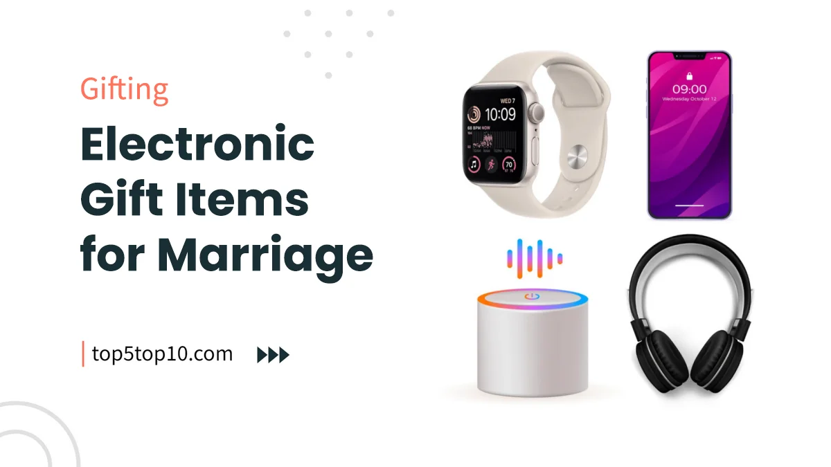 electronic gift items for marriage