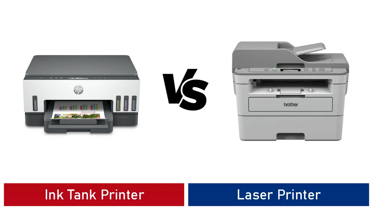 ink tank vs laser printer