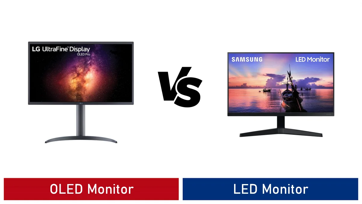 oled vs led monitor