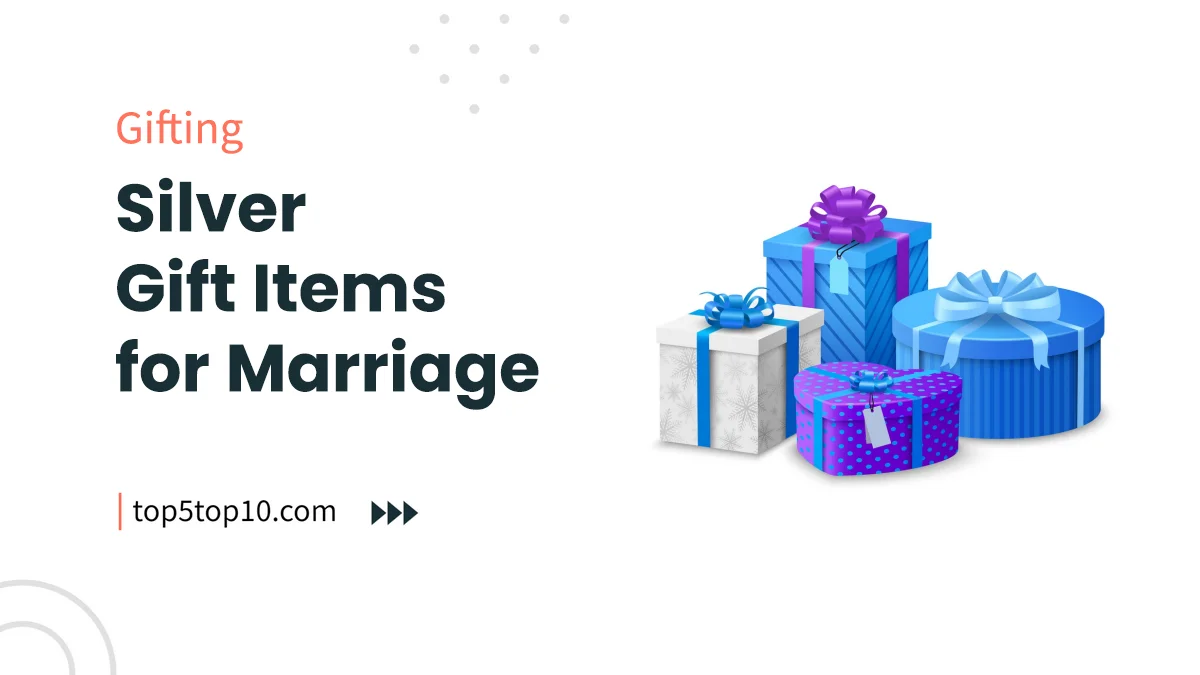 silver gift items for marriage