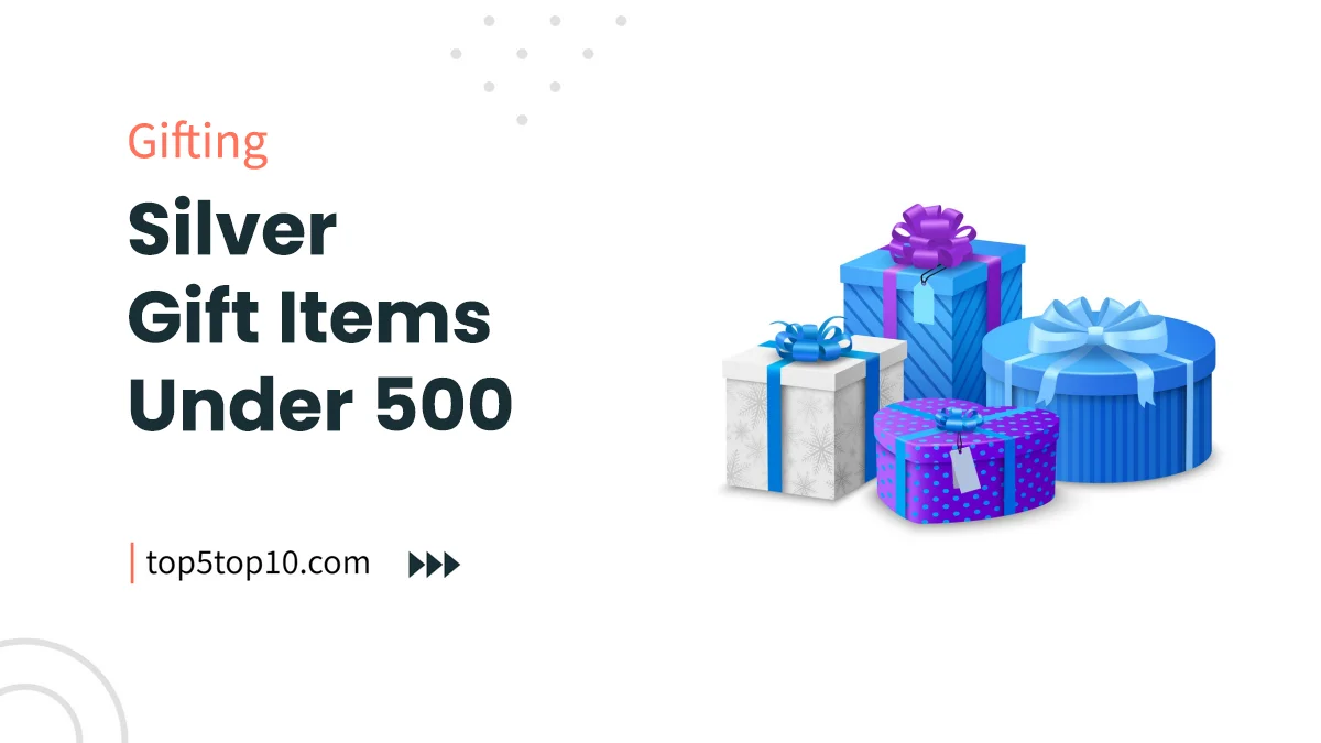 silver gift items under 500