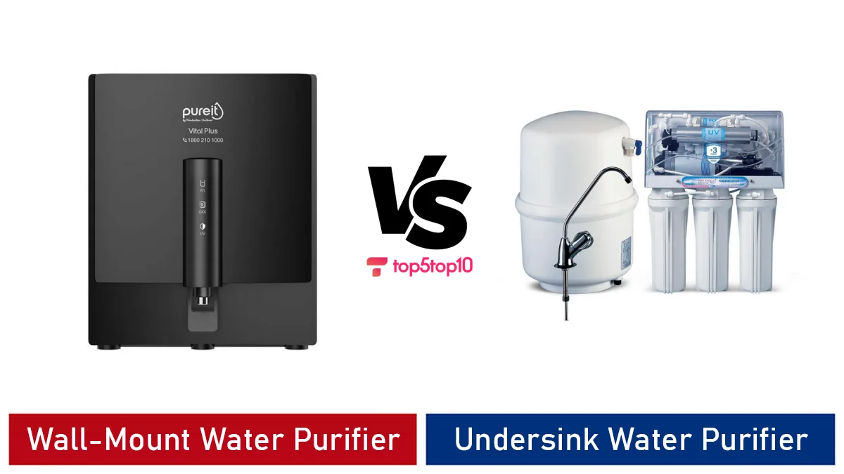wall mount vs undersink water purifier